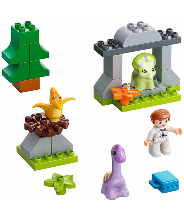 Lego Duplo, Lego, LEGO DUPLO Jurassic World Dinozor Yuvası 10938