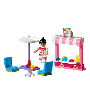 Breadcrumbut, Sunman, BLX C0201A Sweet Girl Yaz Tatili Lego Setleri 91703 Büfe Stant Modeli