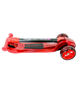 Breadcrumbut, Ceren, CTOY Araba Modelli Katlanabilir Işıklı Sesli 3 Teker Scooter 55747 Kırmızı