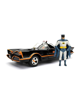 DC 1:24 Batman Classic 1996 Batmobile Batman Ve Robin Figür