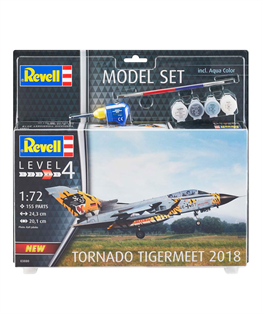 Revell Maket Model Set 1:72 Tornado Tigermeet 2018 63880