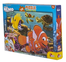 Çocuk Puzzle, Disney Planes, Disney Nemo 108 Parça Kalemli Puzzle Lisciani 56675