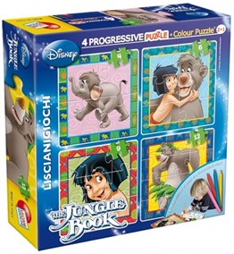 Çocuk Puzzle, Disney Planes, Disney The Jungle Book Büyük Parçalı Puzzle