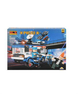 Diğer Lego Setleri, Sunman, BLX Police Polis Serisi C0602 586 Parça Lego Seti