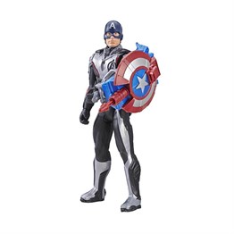 Avengers Endgame Titan Hero Power FX Captain America Figür 30cm E3301