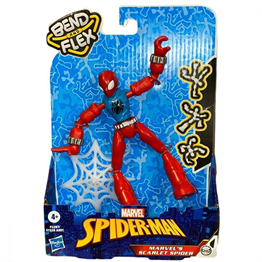 Kolleksiyon Karakterleri, AVENGERS, Spider-Man Bend-Flex Scarlet Spider Man Figür F2297