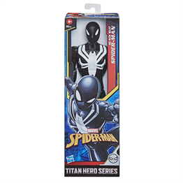 Kolleksiyon Karakterleri, AVENGERS, Spiderman Titan Hero Web Warriors Figür E7329 E8523 Black Suit Spider Man