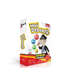 Kutu Oyunları, Moli Toys, Moli Dedektif Plus – 2 Oyun 1 Arada – Eğitici, Zeka ve Strateji Oyunu