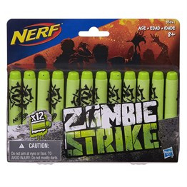 Oyuncak Silahlar, Nerf, Nerf Zombie Strike 12Li Dart Yedek Paket B3861